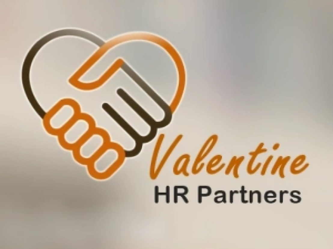 A logo of the company valentini hr partners.